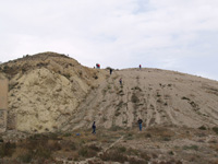 Minas de azufre. La serrata. Lorca. Murcia.