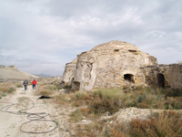 Minas de azufre. La serrata. Lorca. Murcia.