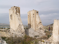 Minas de azufre. La serrata. Lorca. Murcia.