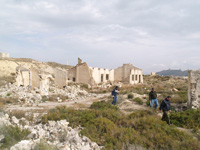 Minas de azufre. La serrata. Lorca. Murcia.