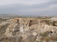 Minas de azufre. La serrata. Lorca. Murcia.