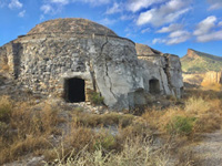 Minas de azufre. La serrata. Lorca. Murcia.