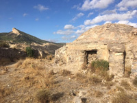 Minas de azufre. La serrata. Lorca. Murcia.