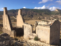 Minas de azufre. La serrata. Lorca. Murcia.. 