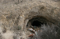 Minas de azufre. La serrata. Lorca. Murcia.