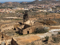 Instalaciones mineras de Cabezo Rajao. Cartagena / La Unión. Murcia 