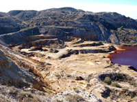 Corta Brunita, La Peraleja, Sierra Minera de Cartagena-La Unión, La Unión, Murcia