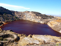 Corta Brunita, La Peraleja, Sierra Minera de Cartagena-La Unión, La Unión, Murcia