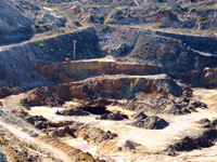 Corta Brunita, La Peraleja, Sierra Minera de Cartagena-La Unión, La Unión, Murcia