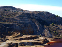 Corta Brunita, La Peraleja, Sierra Minera de Cartagena-La Unión, La Unión, Murcia