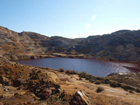 Corta Brunita, La Peraleja, Sierra Minera de Cartagena-La Unión, La Unión, Murcia