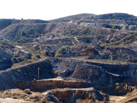 Corta Brunita, La Peraleja, Sierra Minera de Cartagena-La Unión, La Unión, Murcia