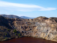 Corta Brunita, La Peraleja, Sierra Minera de Cartagena-La Unión, La Unión, Murcia