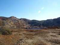 Corta Brunita, La Peraleja, Sierra Minera de Cartagena-La Unión, La Unión, Murcia