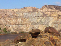 Corta Brunita, La Peraleja, Sierra Minera de Cartagena-La Unión, La Unión, Murcia