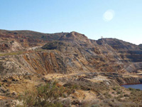 Corta Brunita, La Peraleja, Sierra Minera de Cartagena-La Unión, La Unión, Murcia