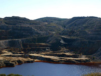 Corta Brunita, La Peraleja, Sierra Minera de Cartagena-La Unión, La Unión, Murcia