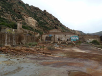 Lavadero el Arresto, rambla del Avenque, Sierra Minera Cartagena la Unión