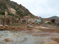 Lavadero el Arresto, rambla del Avenque, Sierra Minera Cartagena la Unión