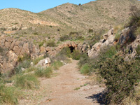 Mina Permuta (Obdulia), Cabezo del Laberinto, Rambla del Avenque, Sierra Minera Cartagena la Unión