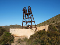 Mina Permuta (Obdulia), Cabezo del Laberinto, Rambla del Avenque, Sierra Minera Cartagena la Unión