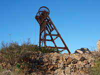 Mina Permuta (Obdulia), Cabezo del Laberinto, Rambla del Avenque, Sierra Minera Cartagena la Unión