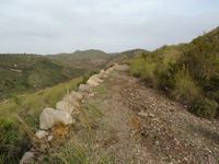 Mina Permuta (Obdulia), Cabezo del Laberinto, Rambla del Avenque, Sierra Minera Cartagena la Unión