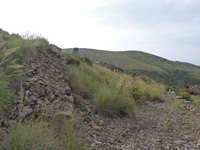 Mina Permuta (Obdulia), Cabezo del Laberinto, Rambla del Avenque, Sierra Minera Cartagena la Unión