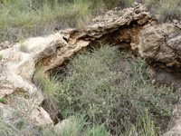 Mina Permuta (Obdulia), Cabezo del Laberinto, Rambla del Avenque, Sierra Minera Cartagena la Unión