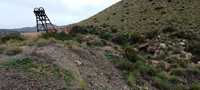 Mina Permuta (Obdulia), Cabezo del Laberinto, Rambla del Avenque, Sierra Minera Cartagena la Unión