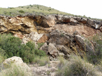 Mina Permuta (Obdulia), Cabezo del Laberinto, Rambla del Avenque, Sierra Minera Cartagena la Unión