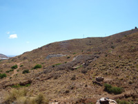 Mina Rómulo, Collado La Mina, Llano del Beal, Sierra Minera de Cartagena-La Unión, Cartagena, Murcia