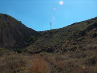 Mina Rómulo, Collado La Mina, Llano del Beal, Sierra Minera de Cartagena-La Unión, Cartagena, Murcia