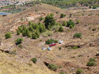 Mina Rómulo, Collado La Mina, Llano del Beal, Sierra Minera de Cartagena-La Unión, Cartagena, Murcia