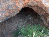 Mina Rómulo, Collado La Mina, Llano del Beal, Sierra Minera de Cartagena-La Unión, Cartagena, Murcia