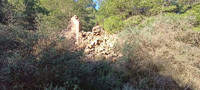 Mina Santo Tomás. Peña del Águila. SIerra minera de Cartagena la Unión