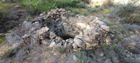 Mina Santo Tomás. Peña del Águila. SIerra minera de Cartagena la Unión