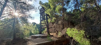 Mina Santo Tomás. Peña del Águila. SIerra minera de Cartagena la Unión