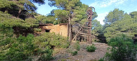 Mina Santo Tomás. Peña del Águila. SIerra minera de Cartagena la Unión