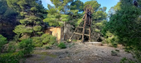 Mina Santo Tomás. Peña del Águila. SIerra minera de Cartagena la Unión