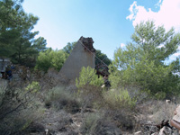 Mina Secretaria, Barranco de Magreros, Llano del Beal, Sierra Minera de Cartagena-La Unión, Cartagena, Murcia