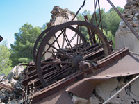 Mina Secretaria, Barranco de Magreros, Llano del Beal, Sierra Minera de Cartagena-La Unión, Cartagena, Murcia