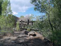 Mina Secretaria, Barranco de Magreros, Llano del Beal, Sierra Minera de Cartagena-La Unión, Cartagena, Murcia