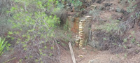   Mina Secretaria, Barranco de Magreros, Llano del Beal, Sierra Minera de Cartagena-La Unión, Cartagena, Murcia