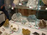 Grupo Mineralógico de Alicatnte. II Feria de Minerales de Elche. Stand de Elite Minerals