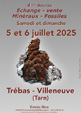  4ème bourse vente-échange minéraux et fossiles de Trébas-Villeneuve (Tarn) 