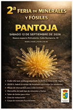 2ª Feria de Minerales y fósiles de Pantoja. Toledo