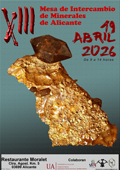 XIII Mesa de Intercambio de Minerales y Fósiles de Alicante