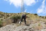Minería de azufre. La Serrata, Lorca, Murcia