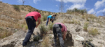 Minería de azufre. La Serrata, Lorca, Murcia